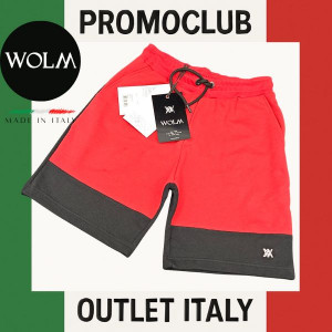 Къси панталони WOLM, 100 % памук, размер S, 3 джоба, Италия